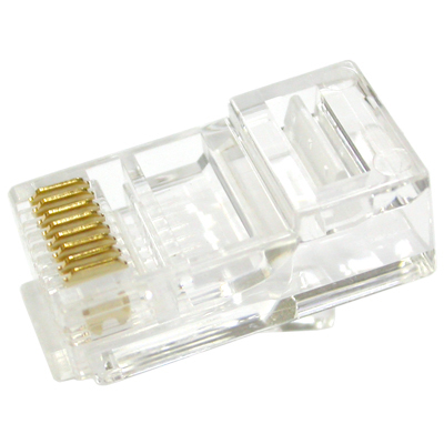 강원전자 플러그마스터 UTP CAT.6 RJ-45 8P8C 플러그 P8-001E(낱개)