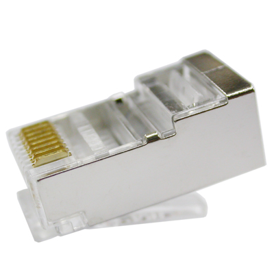 강원전자 플러그마스터 STP CAT.5E RJ-45 8P8C 플러그 P8-005E(낱개)