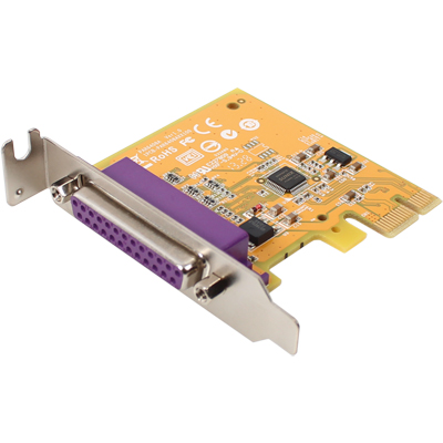 강원전자 넷메이트 1포트 패러럴 PCI Express 카드(SUN)(슬림PC겸용) PAR6408AL