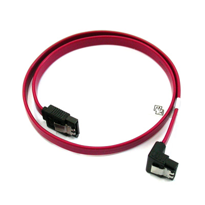 강원전자 넷메이트 SATA(Lock)-SATA(ㄱ형 Lock) 케이블 0.5m NMP-ST105