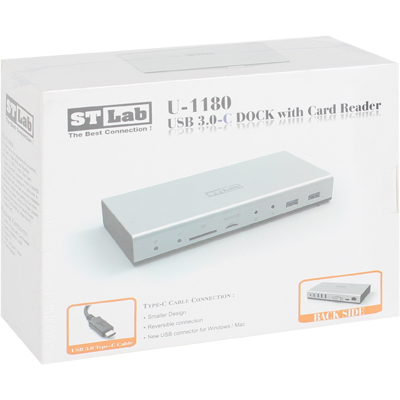 강원전자 넷메이트 U-1180 USB3.1 Type C 듀얼 디스플레이 올인원 도킹 스테이션