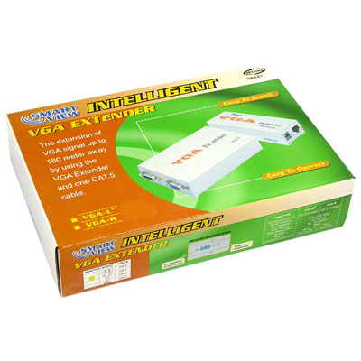 강원전자 넷메이트 VGA-E Plus VGA 1:2 리피터(로컬 + 리모트)(180m) VGA-E PLUS