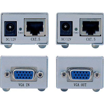 강원전자 넷메이트 VGA 1:1 리피터(로컬 + 리모트)(180m) VGA-E