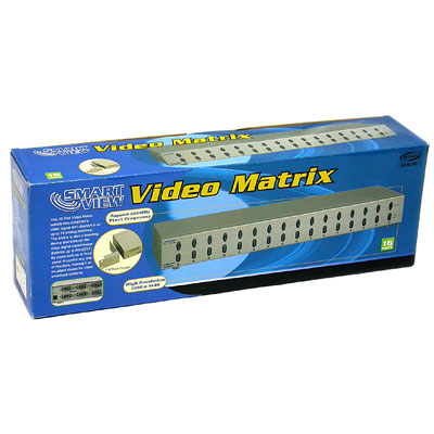 강원전자 넷메이트 VX-8216F 고해상도 2:16 모니터 MATRIX 분배기