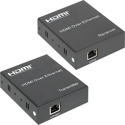강원전자 넷메이트 NM-HR01A HDMI 1:1 리피터(로컬 + 리모트)(Ethernet Base 120m)