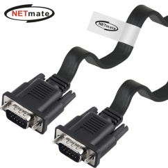 강원전자 넷메이트 RGB 모니터 FLAT 케이블 5m NMC-FR050B