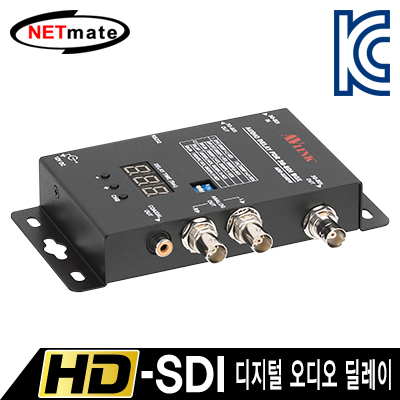강원전자 넷메이트 HD-SDI 디지털 오디오 딜레이 ADD-01HDW