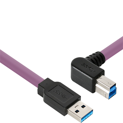 강원전자 넷메이트 USB3.0 High-Flex AM-BM 케이블 2m (독일 igus 선재/igus/꺾임) CBL-HFPD3ig-2mLA