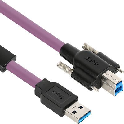 강원전자 넷메이트 CBL-HFD3igS-5m USB3.0 High-Flex AM-BM 리피터 5m (독일 igus 선재/Lock)