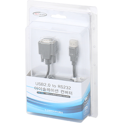강원전자 넷메이트 KW-865 USB2.0 to RS232 아이솔레이션 컨버터