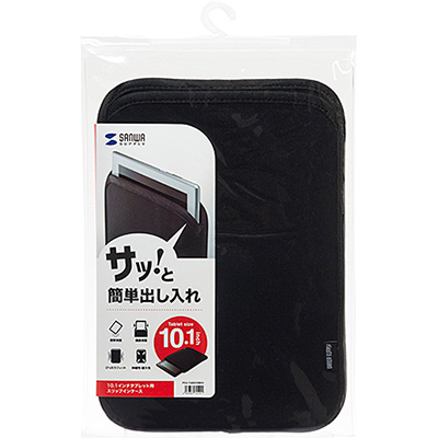 강원전자 산와서플라이 PDA-TABS10BKN 10.1" 태블릿PC용 슬립형 파우치