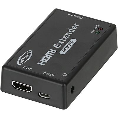강원전자 넷메이트 국산 HDMI 1:1 IP 리피터(로컬 + 리모트)(Ethernet Base 150m) NM-QMS3107