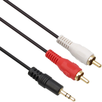 강원전자 넷메이트 NMA-SR300N(2/2) 스테레오 to RCA 2선 케이블(2.8Ø) 3m