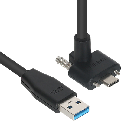 강원전자 넷메이트 CBL-PU3.1G1XS-2mUA USB3.1 Gen1 AM-CM(Lock) 케이블 2m (상하 꺾임)