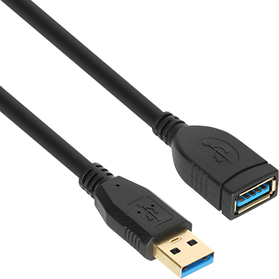 강원전자 넷메이트 NM-UF350BKZ USB3.0 연장 AM-AF 케이블 5m (블랙)