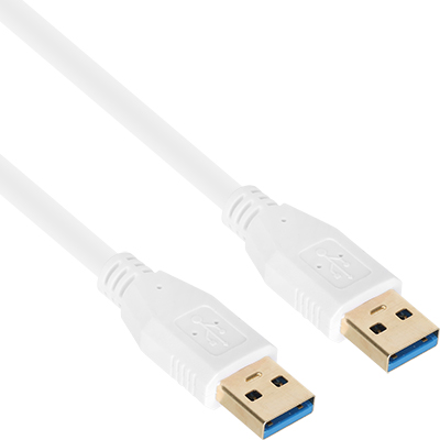 강원전자 넷메이트 NM-UA350Z USB3.0 AM-AM 케이블 5m (화이트)