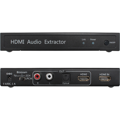 강원전자 넷메이트 NM-HDA01 HDMI 오디오 디임베더(오디오 분리기/Audio De-Embedder)(2/2)