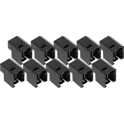 강원전자 넷메이트 랜(RJ-45) 케이블 잠금장치(블랙/10개) NMT-2001B