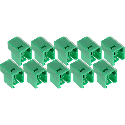 강원전자 넷메이트 랜(RJ-45) 케이블 잠금장치(그린/10개) NMT-2001G
