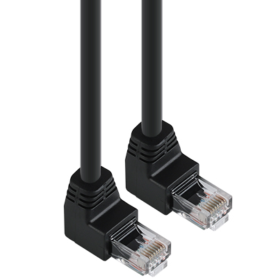 강원전자 KW KW603U CAT.6 UTP 랜 케이블 3m (위쪽 꺾임)