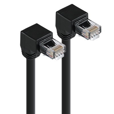 [표준제품]KW KW610D CAT.6 UTP 랜 케이블 10m (아래쪽 꺾임)