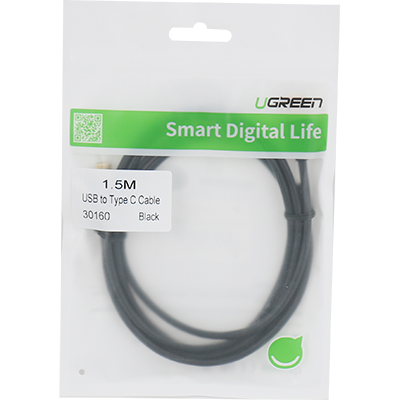 유그린 U-30160 USB 2.0 AM-CM 케이블 1.5m(블랙)