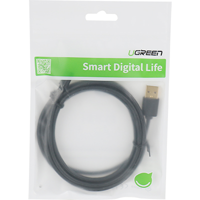 유그린 U-30161 USB 2.0 AM-CM 케이블 2m(블랙)