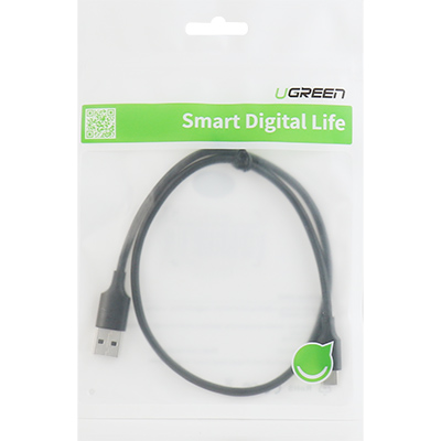 유그린 U-60115 USB 2.0 AM-CM 케이블 0.5m(블랙)