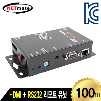 강원전자 넷메이트 HDMI-RNW HDMI+RS232 1:1 익스텐더 리모트 유닛(Ethernet Base 100m)