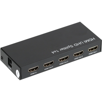 강원전자 넷메이트 4K 60Hz HDMI 2.0 1:4 분배기 NM-HSA14N