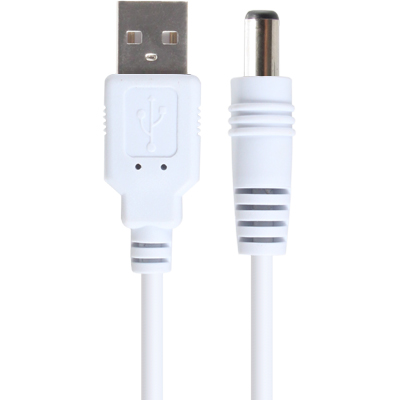 강원전자 넷메이트 NMC-UP215W USB 전원 케이블 1m (5.5x2.1mm/0.5W/화이트)(2/2)