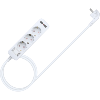SAFE 멀티탭 NM-WB350 USB 2포트 3구 접지 5m