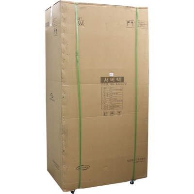 강원전자 넷메이트 타공문 서버랙(블랙) NM-S2000PD(BLACK)