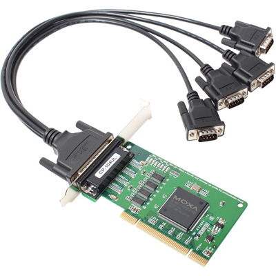 MOXA ★재고보유★ CP-104UL-DB9M 4포트 PCI 시리얼카드(슬림PC겸용)(2/3)