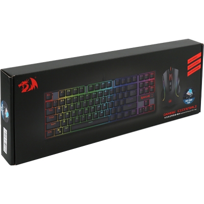 리드레곤 2 IN 1 COMBO K552RGB-BA RGB 게이밍 키보드&마우스 세트 (청축)
