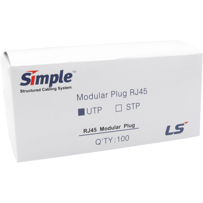 LS전선 UTP CAT.5e RJ-45 8P8C 플러그 (2/2)