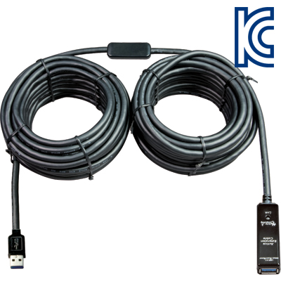강원전자 넷메이트 CBL-302-20M USB3.0 리피터 20m (전원 아답터 포함) (2/3)
