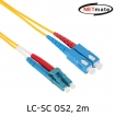 강원전자 넷메이트 광점퍼코드 LC-SC-2C-싱글모드 2m NM-LS202SZ