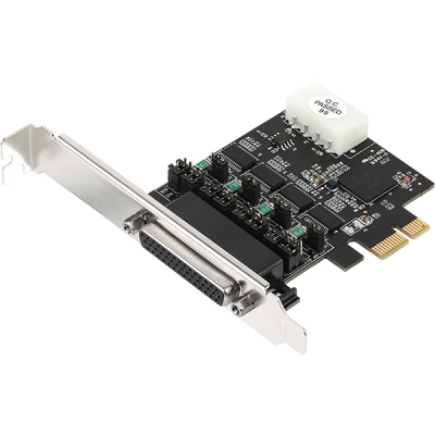 강원전자 넷메이트 4포트 PCI Express 시리얼카드 with Power(슬림PC겸용) CP-150