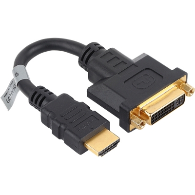 강원전자 넷메이트 DVI / HDMI 케이블 젠더 0.15m NMG004
