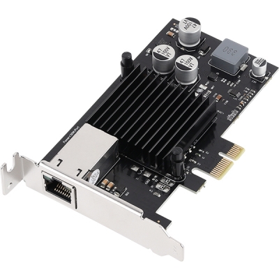 강원전자 넷메이트 PCI Express 싱글(1포트) PoE+ 기가비트 랜카드(Intel)(슬림PC겸용) NM-SWG3P