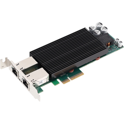 강원전자 넷메이트 PCI Express 듀얼(2포트) PoE+ 기가비트 랜카드(Intel)(슬림PC겸용) NM-SWG4P