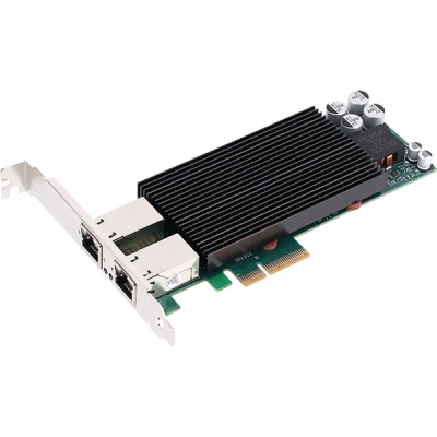 강원전자 넷메이트 PCI Express 듀얼(2포트) PoE+ 기가비트 랜카드(Intel)(슬림PC겸용) NM-SWG4P