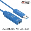 강원전자 넷메이트 USB3.0 Hybrid AOC AM-AF 연장 리피터 30m CBL-U3AOC01N-30M