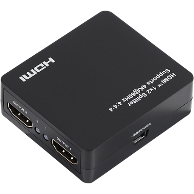 강원전자 넷메이트 4K 60Hz HDMI 2.0 1:2 분배기 NM-PTP12M