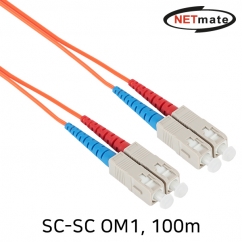 강원전자 넷메이트 광점퍼코드 SC-SC-2C-멀티모드 100m NM-SS2100MZ