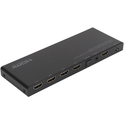 강원전자 넷메이트 4K 60Hz HDMI 2.0 1:4 분배기 (오디오 디임베더) NM-PTS07