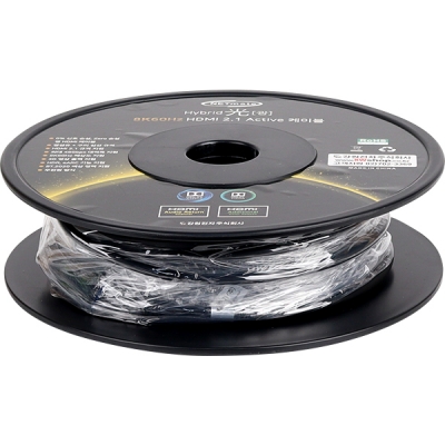 강원전자 넷메이트 HDMI2.1 Hybrid AOC 케이블 20m (블루) NM-HAP20BL