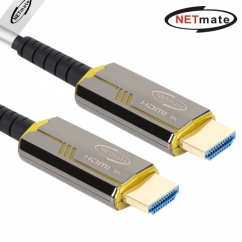 강원전자 넷메이트 HDMI2.1 Hybrid AOC 케이블 40m (골드) NM-HAP40G