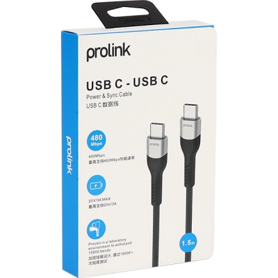 프로링크 PF490-0150 USB2.0 CM-CM 케이블 1.5m